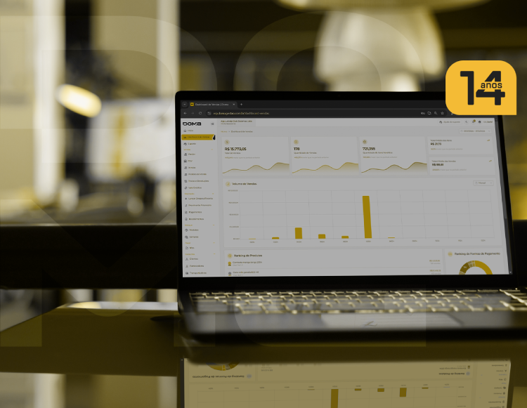 Dashboard de confiança fácil - Doma